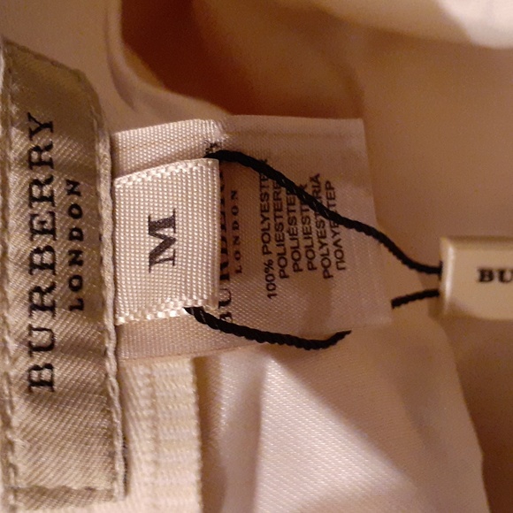 BURBERRY CAP PINK/ BURBERRY NOVA TRIM SIZE M NWT - Picture 6 of 10